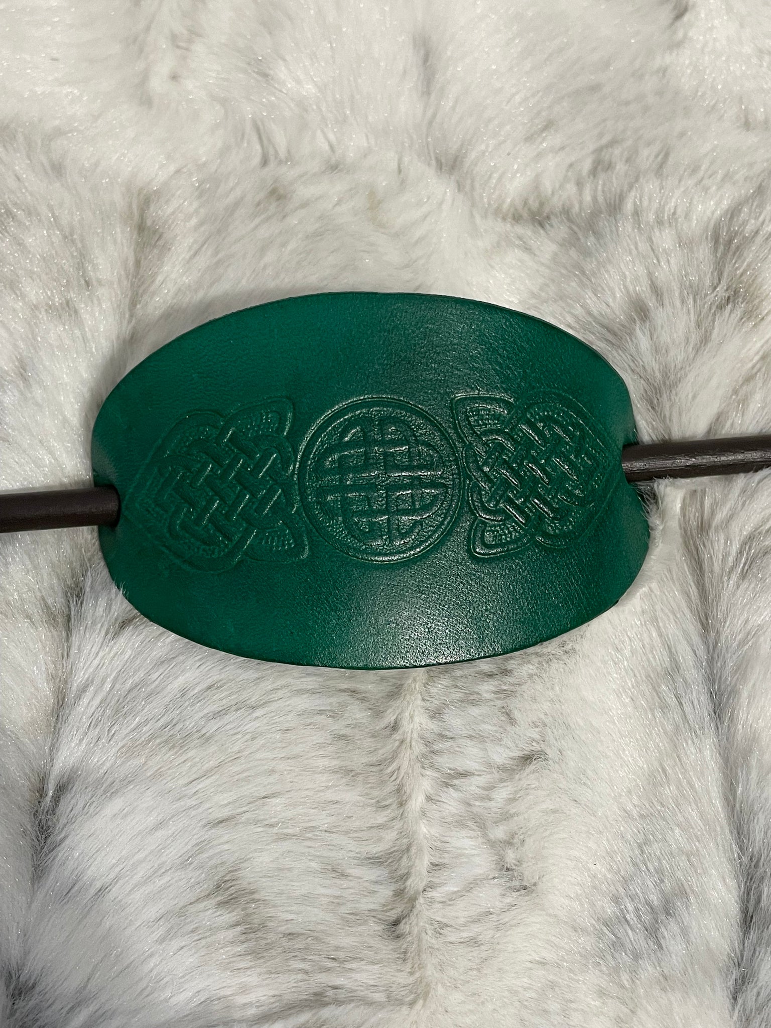 Hair Barrette - Celtic Knots