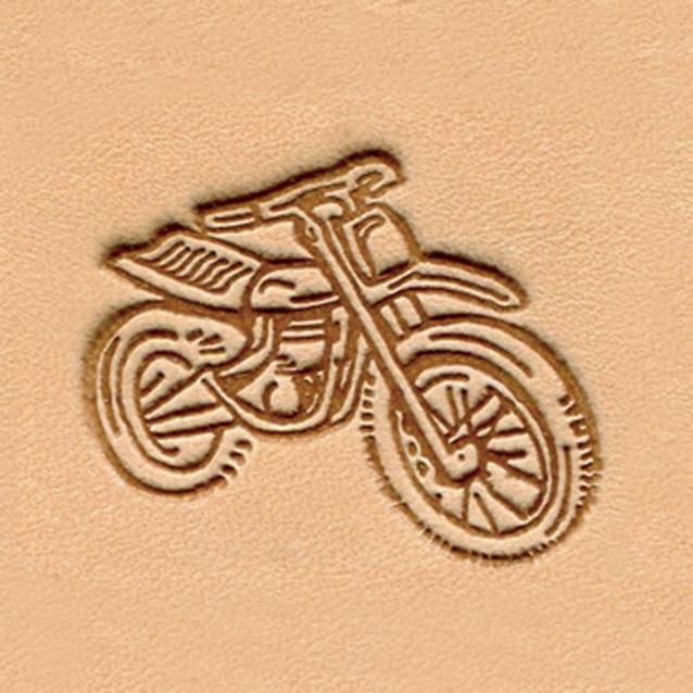 Motorcycle 2D Stamp