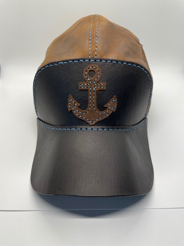 Leather Ball Cap